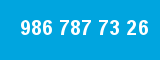 986 787 73 26